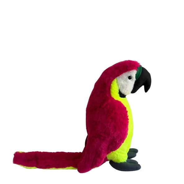 Peluş Papağan Sarı Kırmızı Renkli - Mavi Su Dünyası ürün görseli