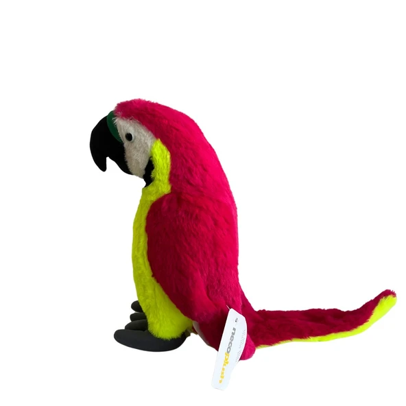 Peluş Papağan Sarı Kırmızı Renkli - Mavi Su Dünyası - 2