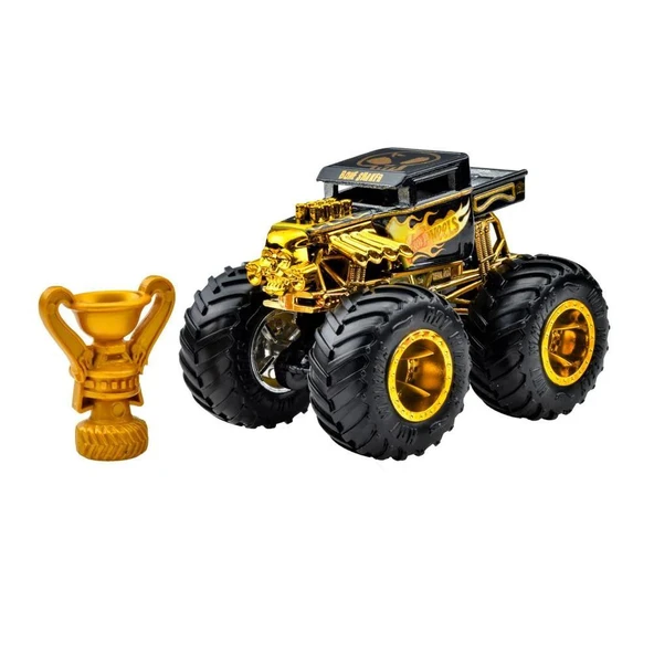 JDV96 Monster Trucks BIG FOOT TROPHY ŞAMPİYONLARI TEKLİ ARABA - BONE SHAKER JDV98