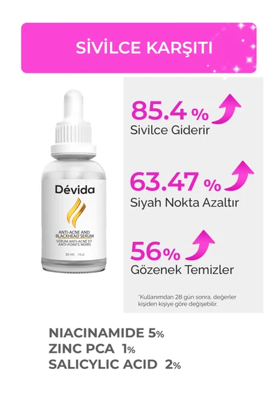 Sivilce Karşıtı,Siyah Nokta,Akne Giderici Sérum Elixir Series A260