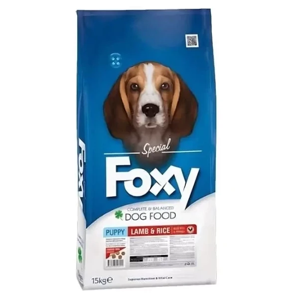 Foxy Puppy Kuzulu Yavru Köpek Maması 15 Kg