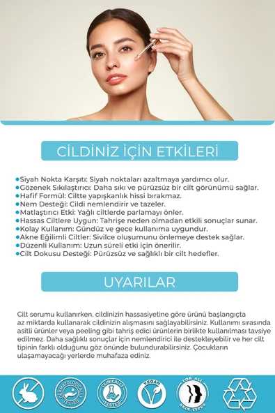 Nemlendirici Aydınlatıcı Hyaluronique Premium Serum Aura Series A250 - 9