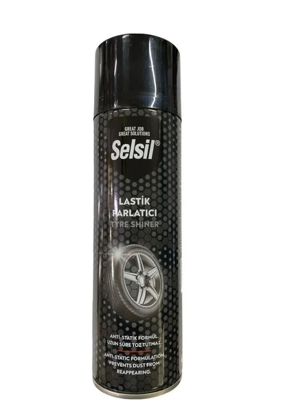 Selsil Lastik Parlatıcı Sprey 500 ml - 2