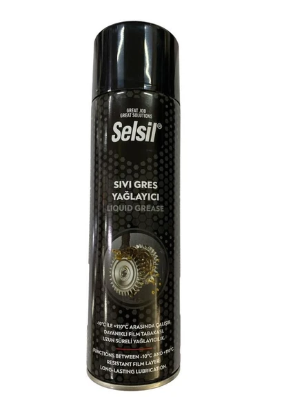 Selsil Sıvı Gres Yağlama Spreyi 500 ml - 2