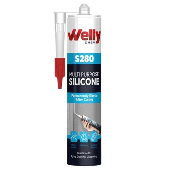 Welly Beyaz Silikon 280 gr - Resim 2