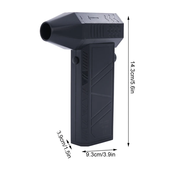 Mini Turbo Hava Tabancası Jet Fan 130000 RPM Yüksek Hızlı Kanal Fanı ve Güçlü Hava Üfleyici - 2