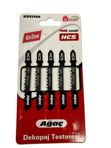 Knisaw 51744 Ahşap Testere Bıçağı 5 Parça - 2