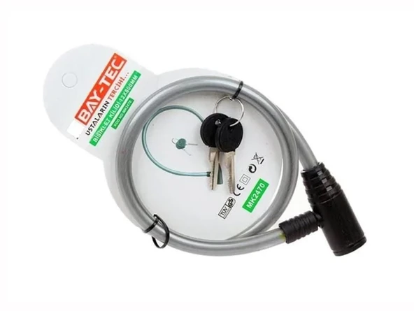Bay-Tec MK2470 Bisiklet Kilidi 80 cm - 2