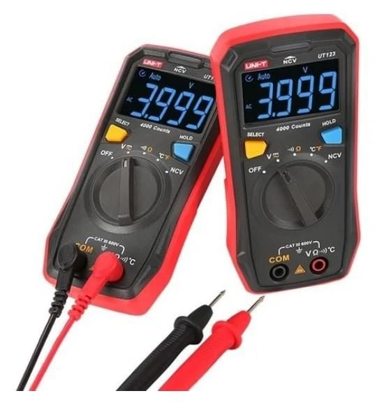 Uni-t UT123 Cep Tipi Dijital Led Ekranlı Multimetre - 4