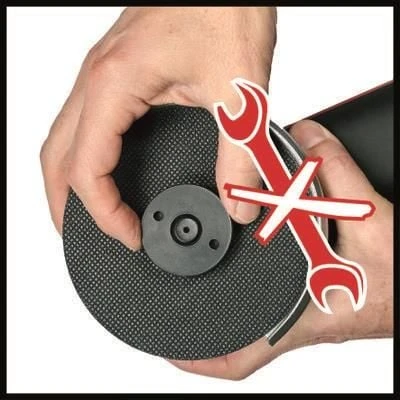 Einhell Axxio 18/115 Q Solo Avuç Taşlama - 6