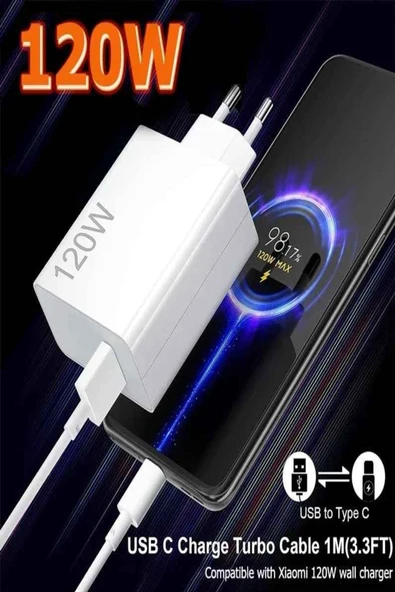 Xiaomi Mi 11T Pro/12T/12 Pro/12T Pro/13 Pro/13T Pro Uyumlu 4g Turbo Hızlı Şarj Cihazı Aleti Seti - 6