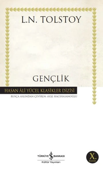 Gençlik (K.Kapak) LEV NİKOLAYEVİÇ TOLSTOY