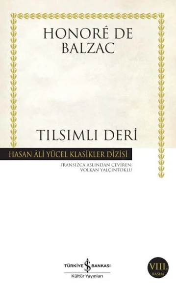 Tılsımlı Deri(K.Kapak) HONORE DE BALZAC