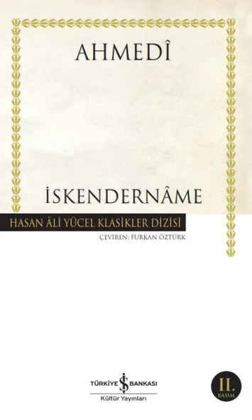 İskendername (K.Kapak) AHMEDİ