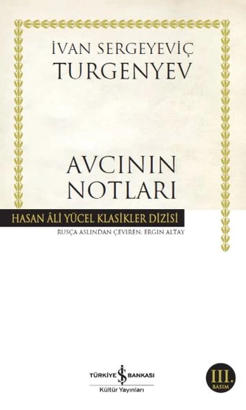 Avcının Notları (K.Kapak) İVAN SERGEYEVİÇ TURGENYEV