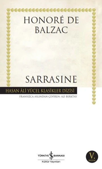 Sarrasıne (K.Kapak) HONORE DE BALZAC
