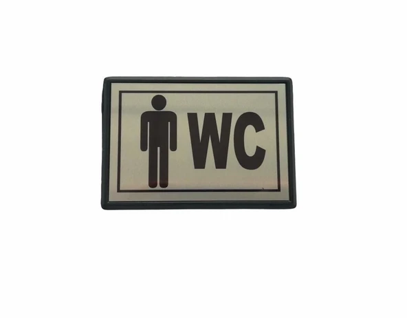 Cemax Yönlendirme Büyük WC Bay 13X8,5 cm - 2