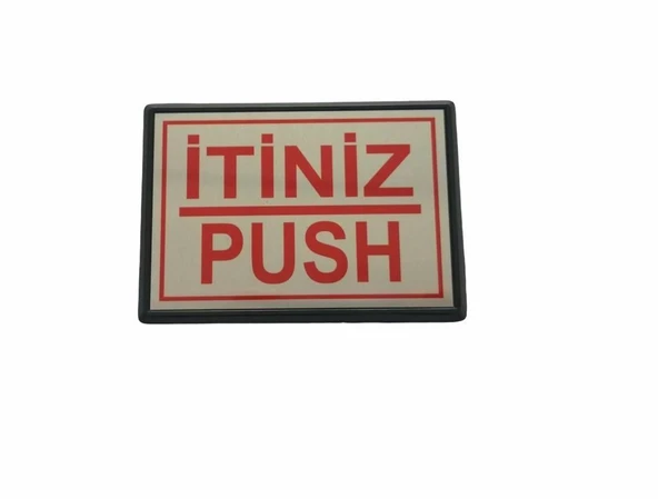 Cemax Yönlendirme Büyük İtiniz (Push) 13X8,5 cm - 2