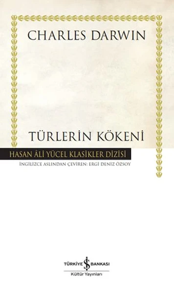 Türlerin Kökeni (K.Kapak)  CHARLES DARWIN