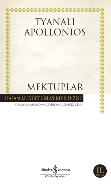 Mektuplar (K.Kapak)  TYANALI APOLLONIOS