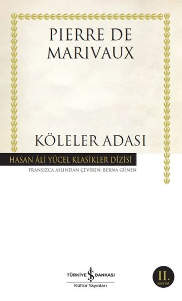 Köleler Adası (K.Kapak)  PIERRE DE MARIVAUX