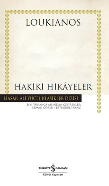 Hakiki Hikayeler (Ciltli) LOUKIANOS