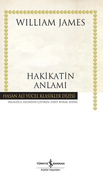 Hakikatin Anlamı (K. Kapak) WILLIAM JAMES