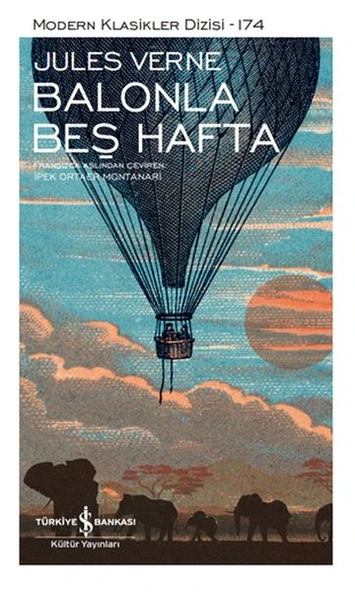 Balonla Beş Hafta (K.Kapak)  JULES VERNE