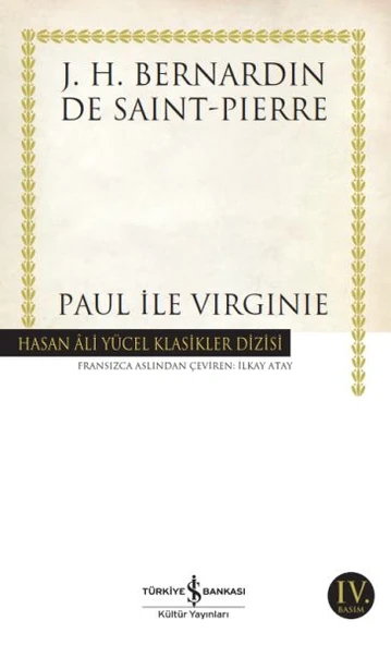 Paul İle Virginie (K.Kapak)  J.H.BERNARDIN DE SAINT-PIERRE