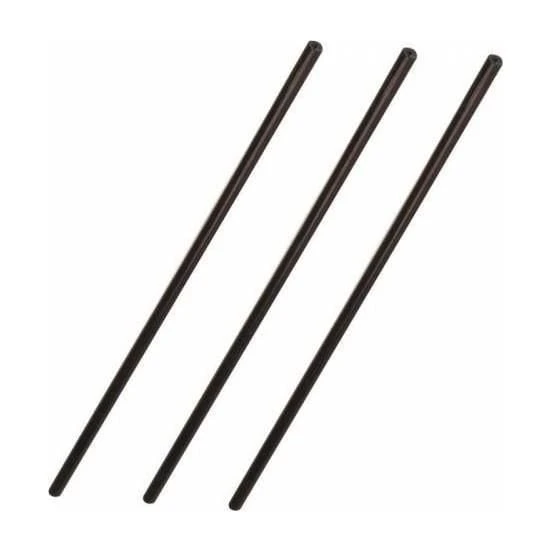 Mum Sıcak Silikon Siyah 6,2 mm  30 Cm 3 Adet - 2