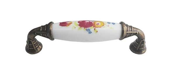 Klasik Silindir Kulp Antik 96 mm - 7