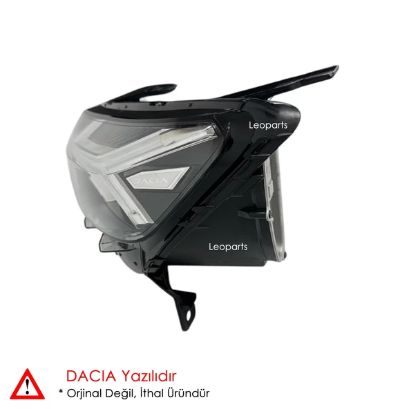 LEOPARTS Dacia Sandero Far Lambası Sol (Ledli - İçi Krom) 2021-2023 260605914R - Resim 2