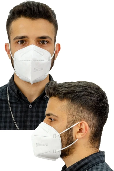 Ffp2 N95 Meltblown Maske Beş Katlı Koruma 10'lu x 4 Kutu - 3