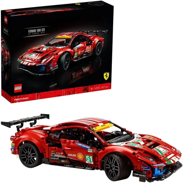 LEGO 42125 Technic Ferrari 488 GTE AF Corse 51