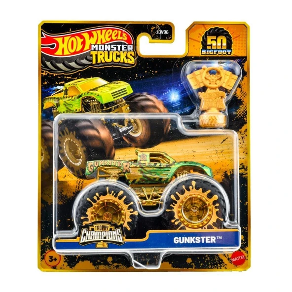 JDV96 Monster Trucks BIG FOOT TROPHY ŞAMPİYONLARI TEKLİ ARABA - GUNKSTER JDV91