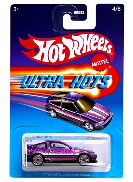 Hot Wheels Ultra Hots Tekli Arabalar HDG52 - 88 HONDA CR-X JBY63