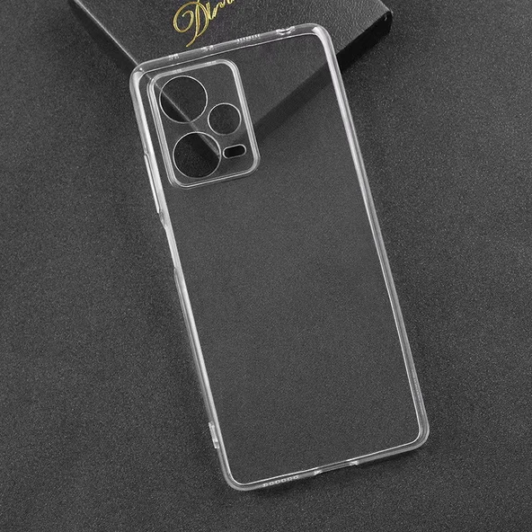 Xiaomi Redmi Note 12 Pro 5G Kılıf Kamera Korumalı Süper Silikon Kapak - Resim 5