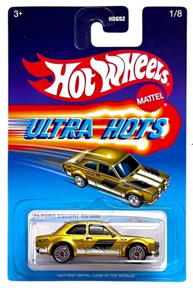 Hot Wheels Ultra Hots Tekli Arabalar HDG52 - 70 FORD ESCORT RS1600 JBY60