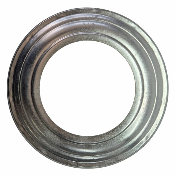 Yuvarlak Galvanizli Gri Soba Boru Aynası Çemberi Halkası Kapağı 13*23cm - 3