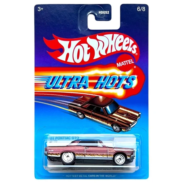 Hot Wheels Ultra Hots Tekli Arabalar HDG52 -  65 PONTIAC GTO 91JBY65