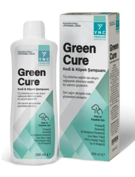 YNC Green Cure Tüy ve Deri Bakım Şampuanı 200ML