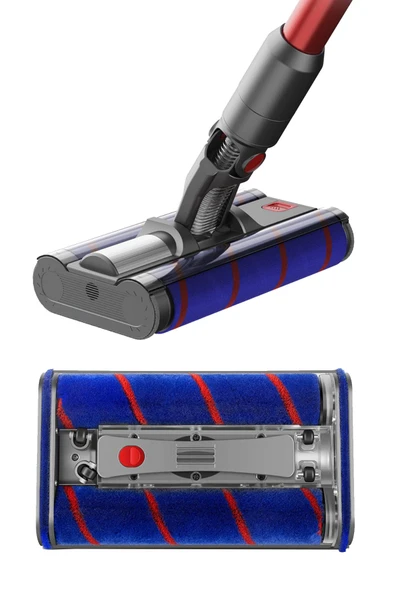 Dyson V7 Modeli için Uyumlu Süpürge Çift Rulo Zemin Başlığı - 5