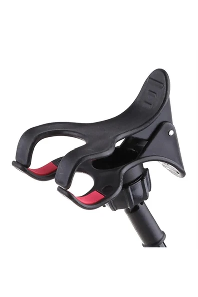 TİNEKE Akrobat Telefon Tutucu Siyah Oynar Başlıklı Portatif Çok Amaçlı Telefon Tutacağı - 5