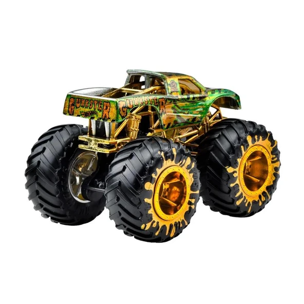 JDV96 Monster Trucks BIG FOOT TROPHY ŞAMPİYONLARI TEKLİ ARABA - GUNKSTER JDV91 - 3