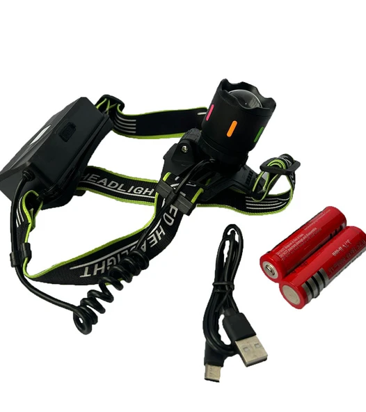 JY-903 Headlight Şarjlı LED Kafa Lambası, Profesyonel Kafa Feneri Şarjlı, Baş Lambası 20 Watt - 3