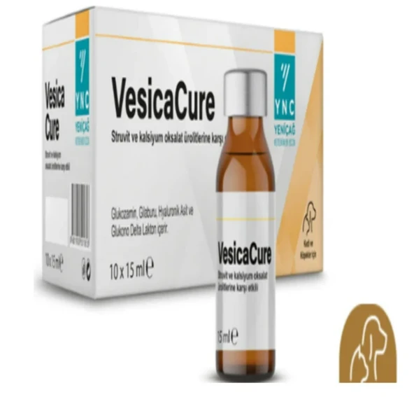 YNC Vesicacure Struvit ve Kalsiyum Oksalat Ürolitlerine Karşı Etkili 10x15ml