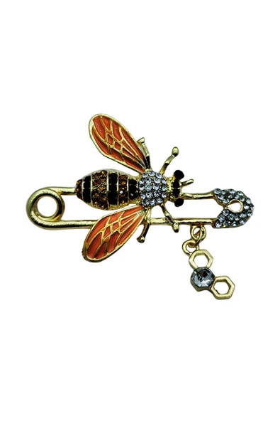 Zarif Arı Broş - Resim 4