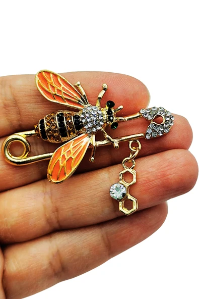 Zarif Arı Broş ürün görseli 1