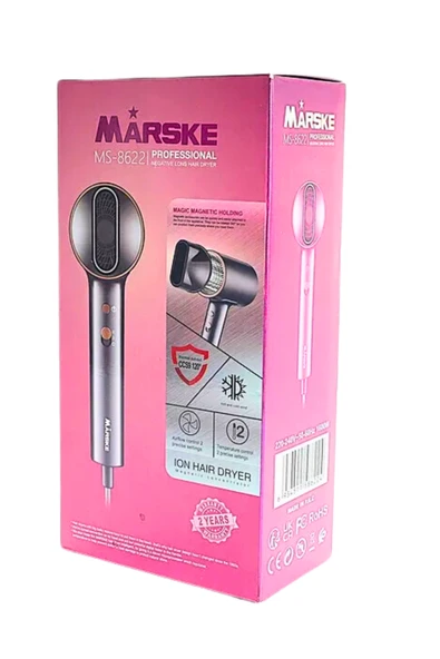 Marske supersonic profesyonel ionic saç kurutma makinesi - 5