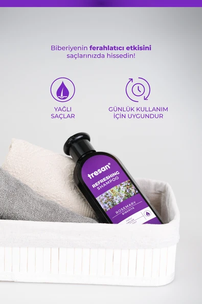Biberiye Canlandırıcı Bakım Şampuanı 300 ml X 2 Adet - 3